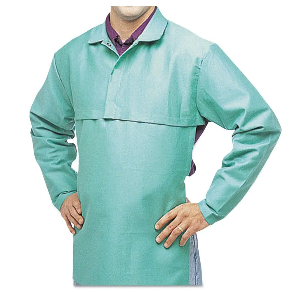 BEST WELDS 902-CA-650-L - Flame Retardant Sateen Cape Sleeves, 14" Long, Hook/Loop