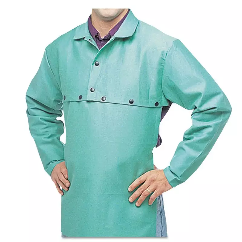 BEST WELDS 902-CA-650-L-SNAPS - Flame Retardant Sateen Cape Sleeves, 14" Long, Snaps