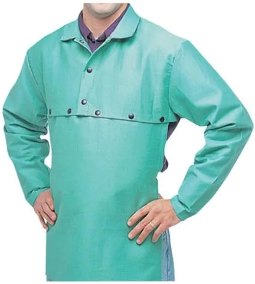 BEST WELDS 902-CA-650-2XL-SNAPS - Flame Retardant Sateen Cape Sleeves, Snaps Closure