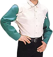 BEST WELDS 902-CA-350 - Flame Retardant Sateen Sleeves, 23", Snaps Closure, One Size Fits