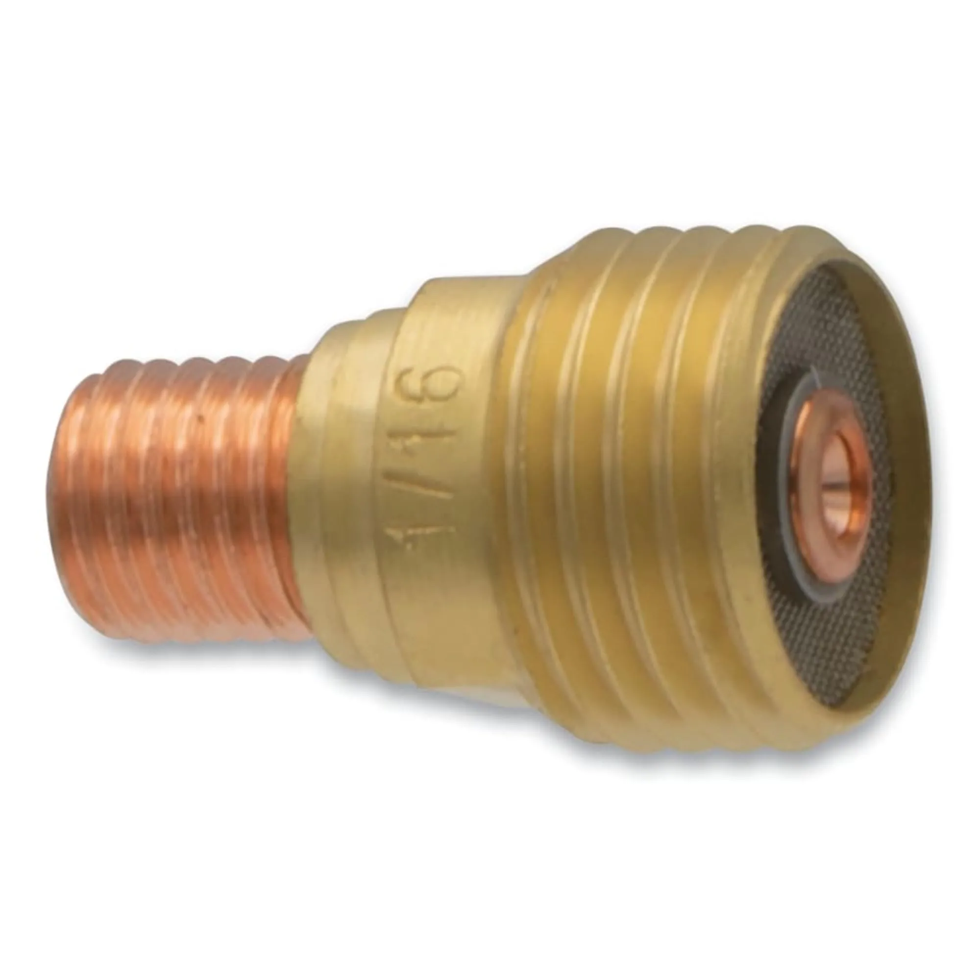 BEST WELDS Gas Lens Collet Body, 1/16 in, Used on 9, 9FMT, 20, 22, 24, 24FMT, 25 Torches, Small (Pack of 5)