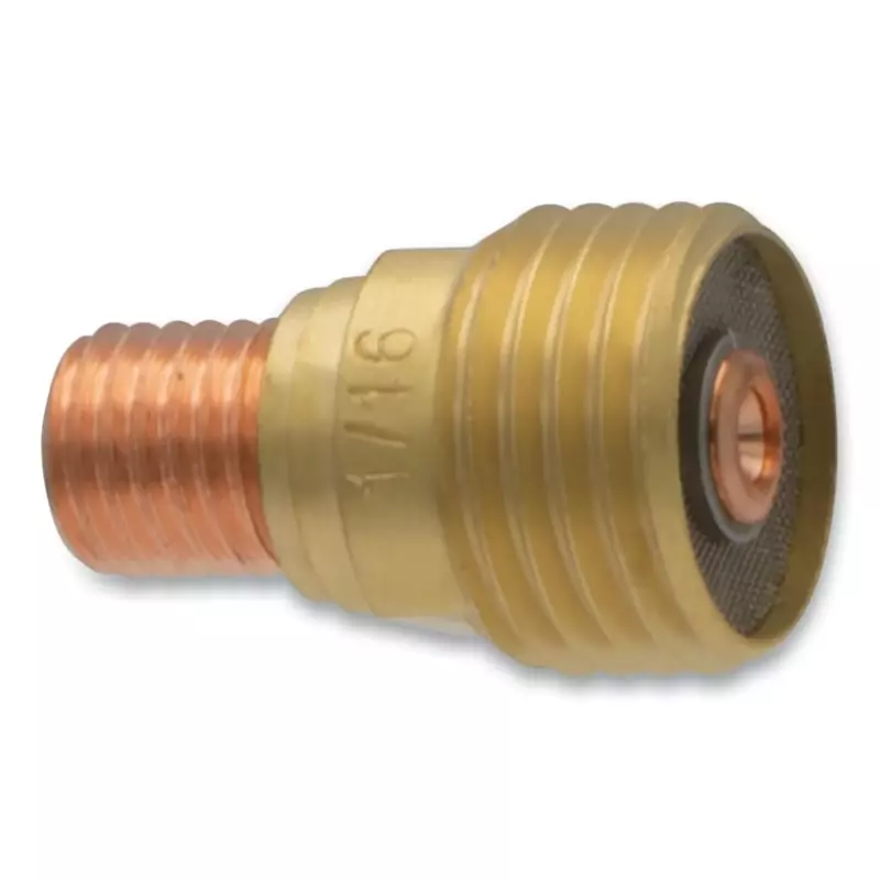 BEST WELDS Gas Lens Collet Body, 1/16 in, Used on 9, 9FMT, 20, 22, 24, 24FMT, 25 Torches, Small (Pack of 5)