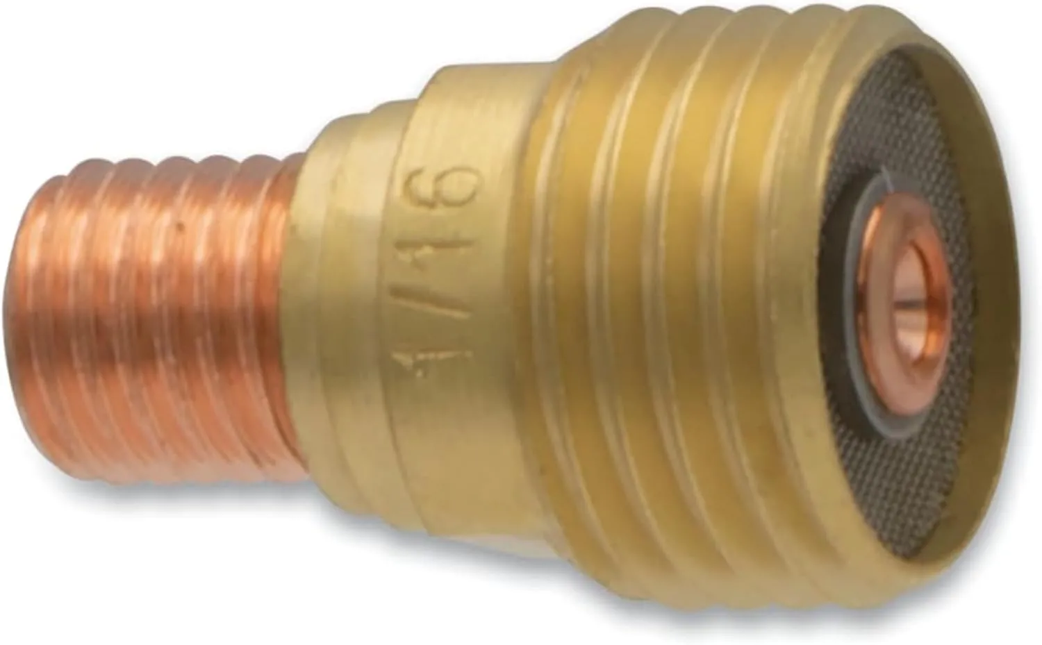 BEST WELDS Gas Lens Collet Body, 1/16 in, Used on 9, 9FMT, 20, 22, 24, 24FMT, 25 Torches, Small (Pack of 5)