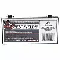 Best Welds 932-145-100 Bw-2x4-1/4 Glass Mag Lens 1.00 Diopter