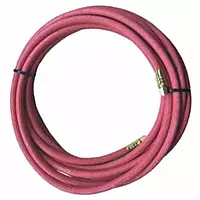 Best Welds Grade T Single-Line Welding Hose, 3/8 in, 100 ft, BB Fittings, Fuel Gases, Red