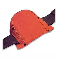 BEST WELDS 902-63KP - Leather Knee Pads, Straps, Brown