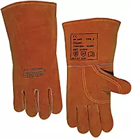 Best Welds Premium Leather Welding Gloves, Split Cowhide, Large, Buck Tan