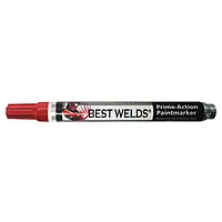 BEST WELDS 900-PAINTMKR-RED - Prime-Action Paint Marker, Reversible Chisel/Bullet (12pk)