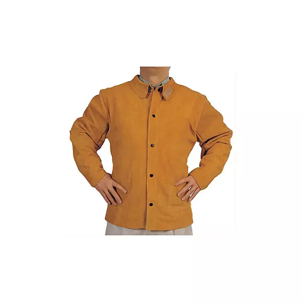 BEST WELDS 902-Q-1-XL - Q-Line Leather Jacket, X-Large, Golden Brown