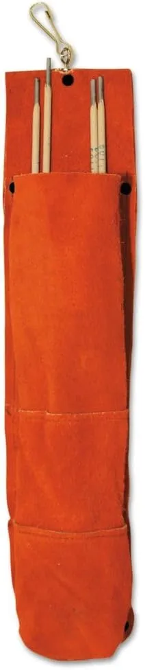 BEST WELDS 902-75 - Rod Bags, 5 lb Capacity, Side Split Cowhide, Brown