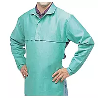 BEST WELDS 902-CA-650-3XL - Sateen Cape Sleeves, Hook/Loop Closure, 3X-Large, Visual Green