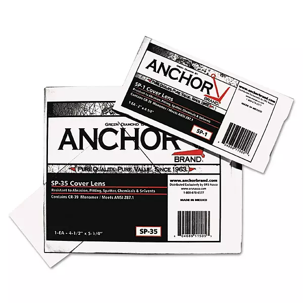 Anchor Brand 101-SP-35 50% CR-39 Plastic Replacement Lenses