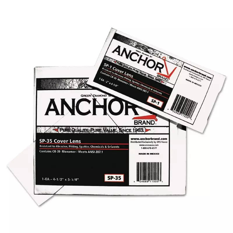 Anchor Brand 101-SP-35 50% CR-39 Plastic Replacement Lenses
