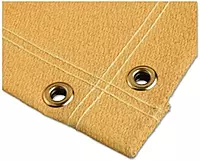 BEST WELDS 902-AC2300-24-10X10 - Welding Blankets, 10ft x 10ft, Fiberglass, Yellow, 24 oz