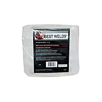 BEST WELDS 902-2025-18-6x6 - Welding Blanket, 6ft X 6ft, Fiberglass, White, 18 oz