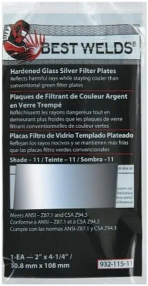 Best Welds 932-115-11 Bw-fs-2x4-1/4#11 Silverp Late