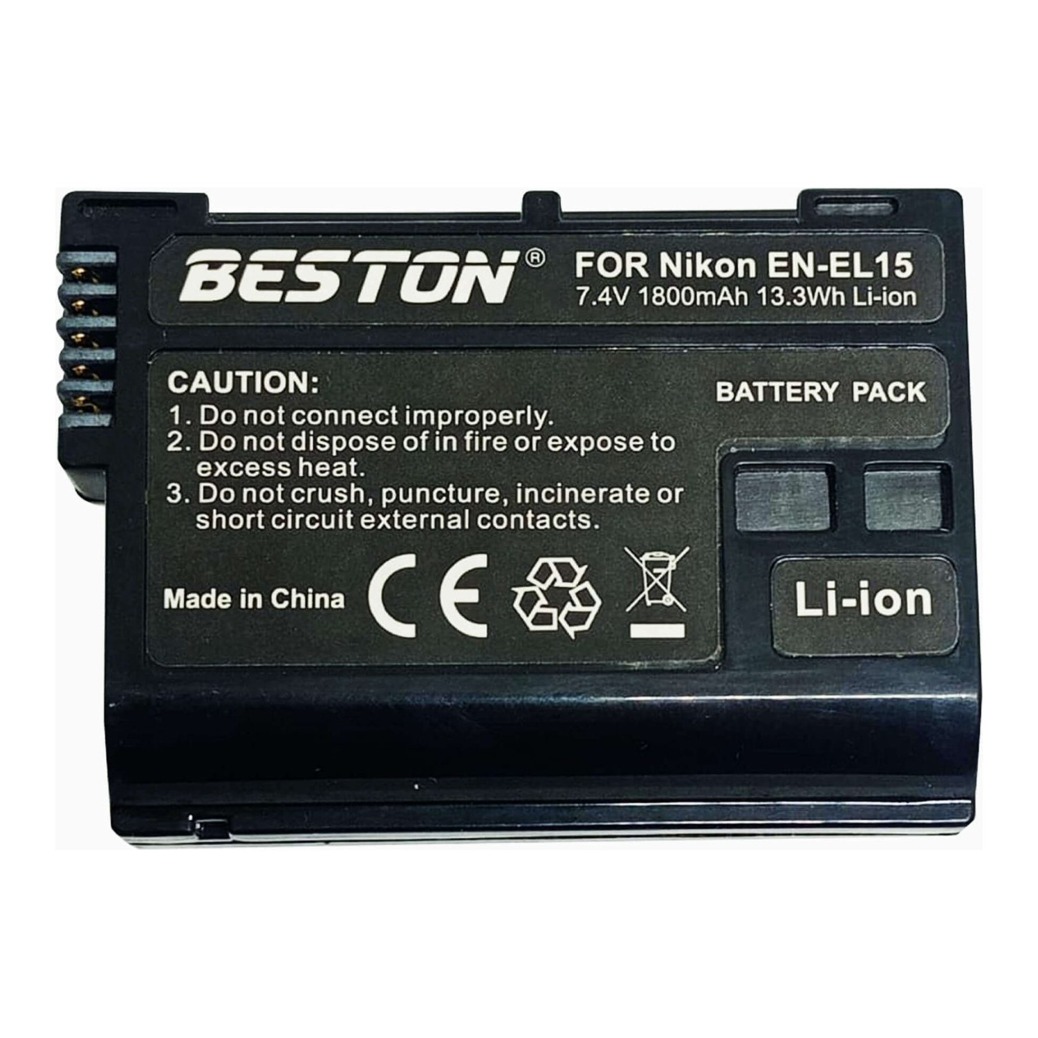 Beston EN-EL15Nikon – 1800mAh