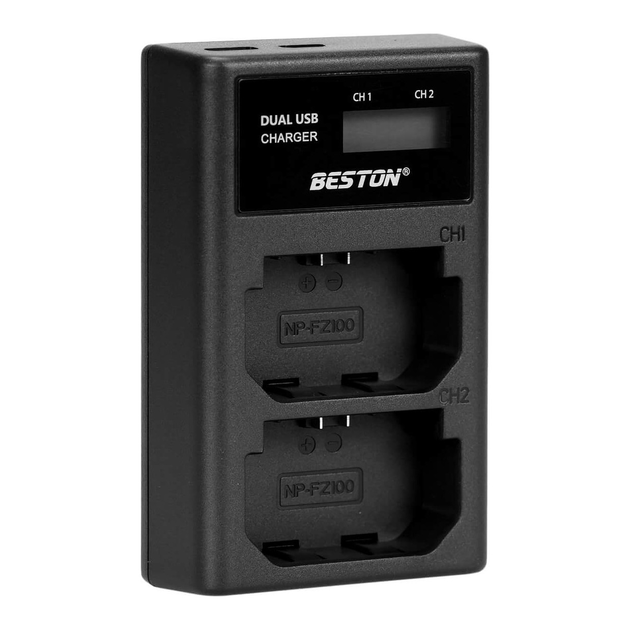 Beston NP-FZ100 LCD Dual Camera Battery Charger For Sony