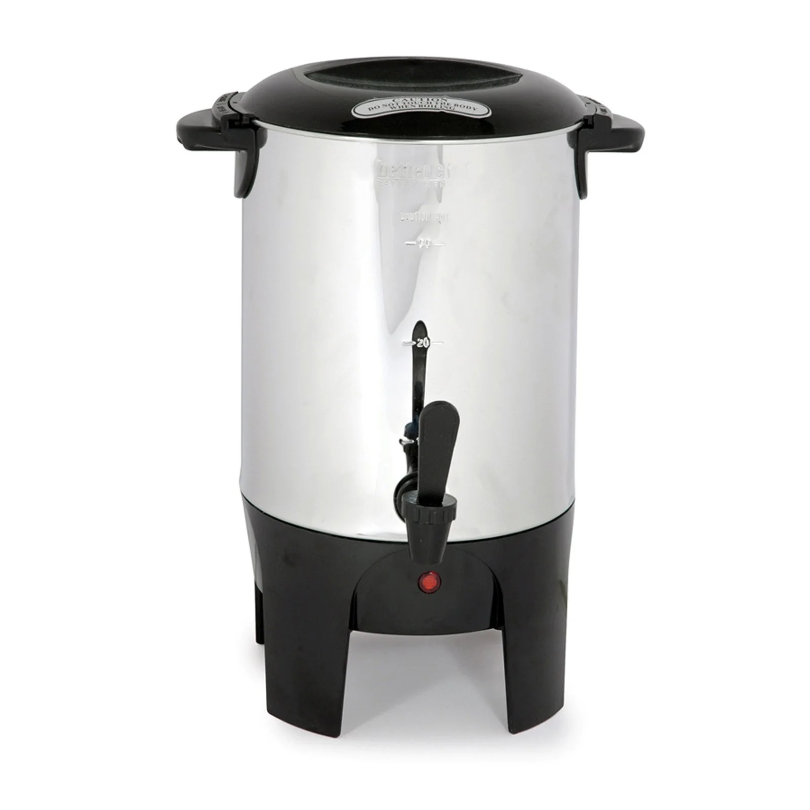 Better Chef 30-Cup Coffeemaker, Silver