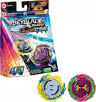Beyblade Burst Quad Strike Hydra Kerbeus K8 VS Fierce Bazilisk B8
