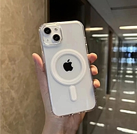 Protector de Silicona Transparente con MagSafe para iPhone 15 Pro Max