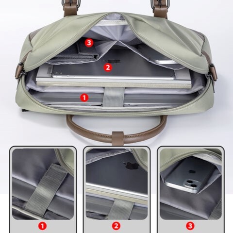 DELI BG103-45 PREMIUM 14" LAPTOP BRIEFCASE