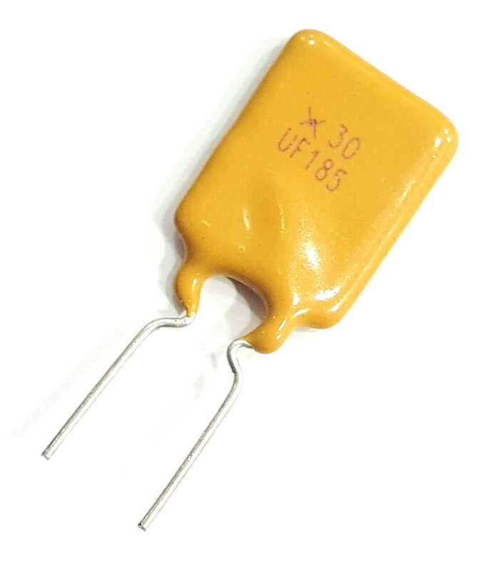 POLYSWITCH RESETTABLE FUSE 30V, 1.85A POLYSWITCH RESETTABLE FUSE 30V, 1.85A