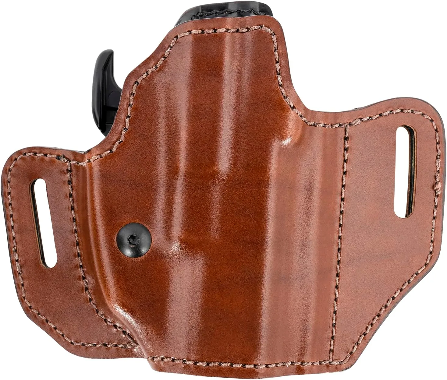 BIANCHI 126GLS Assent Pro-Fit Open-Top Leather Holster with GLS Retention