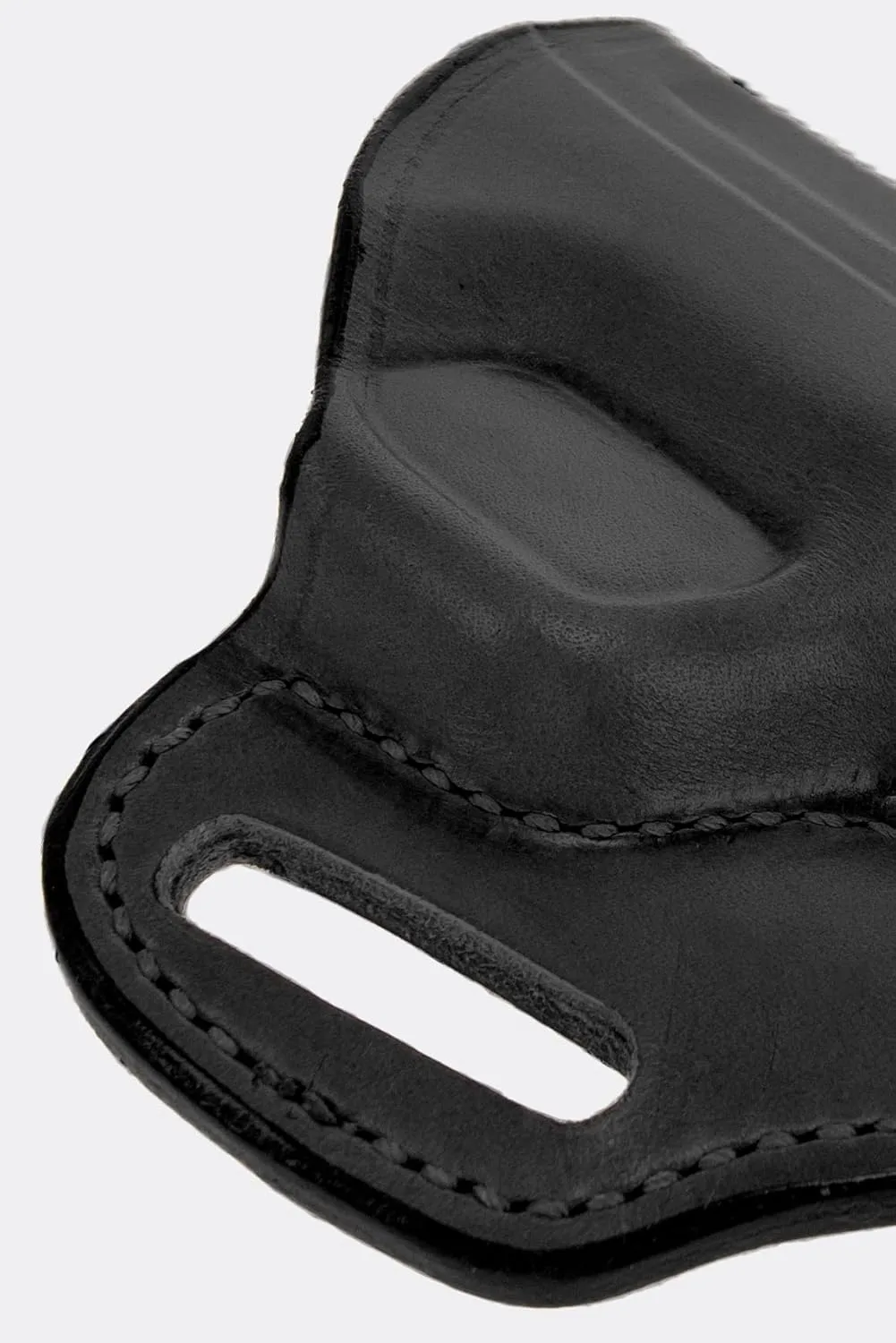 BIANCHI Model 57 Remedy Open-Top Full-Grain Leather Belt Slide Holster