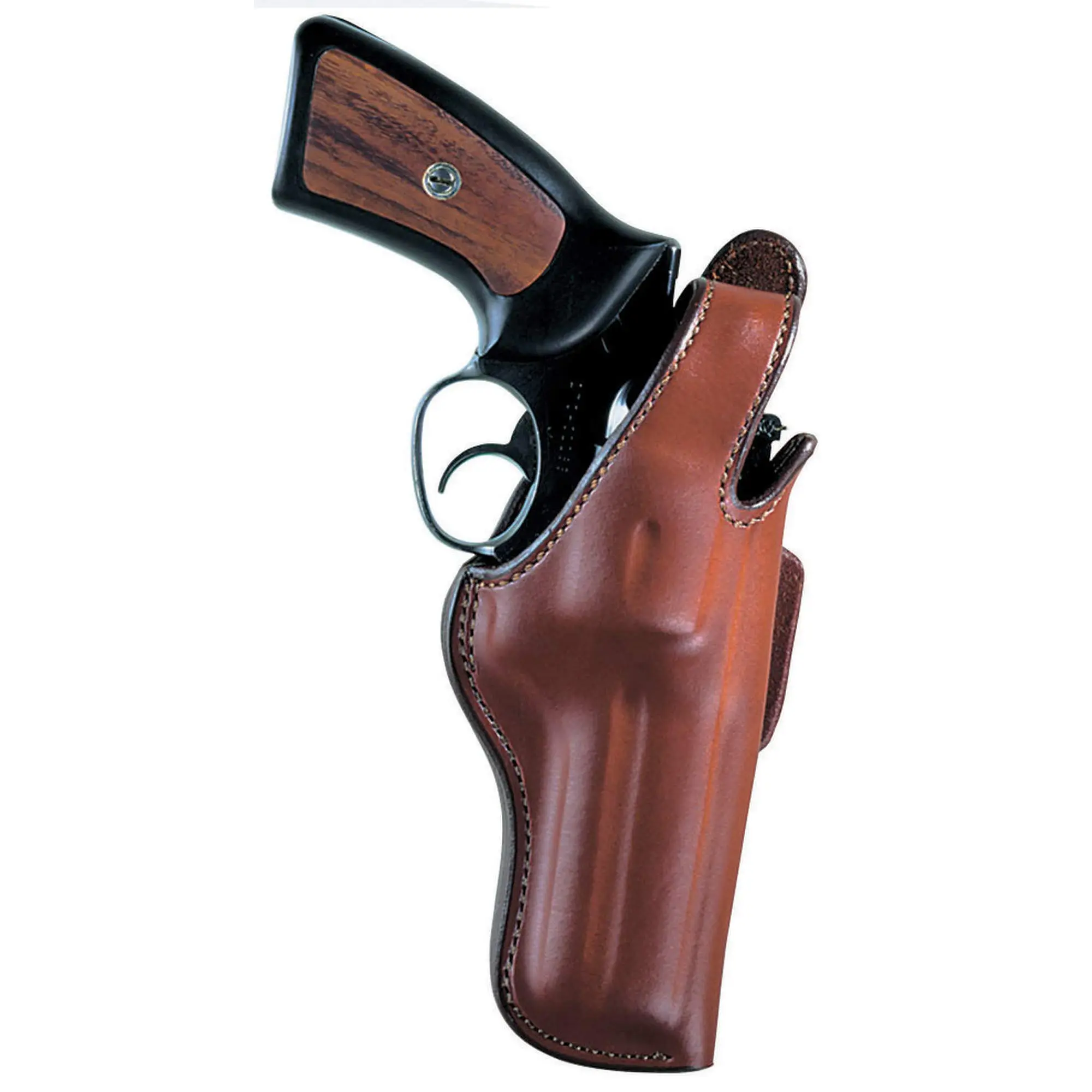 BIANCHI 5BHL Thumbsnap Suede-Lined Leather Belt Holster