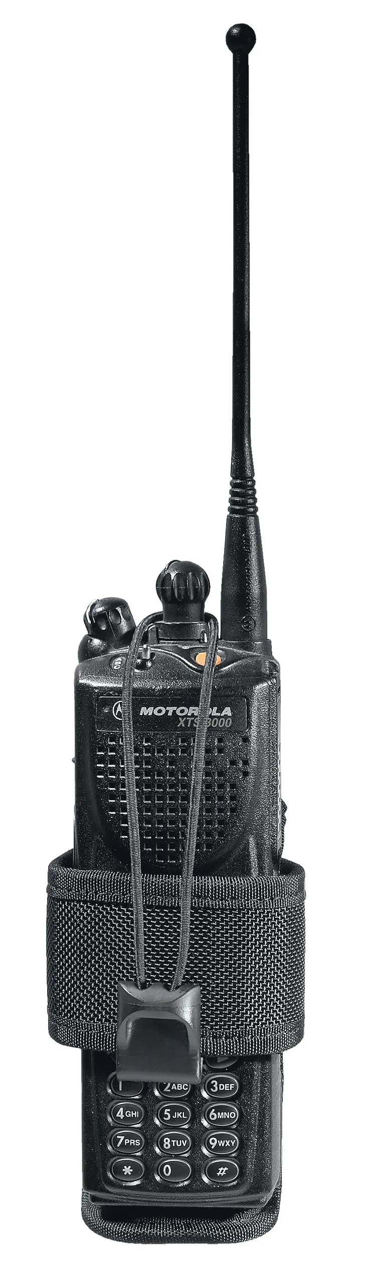 BIANCHI 7323 Adjustable Black Radio Pouch