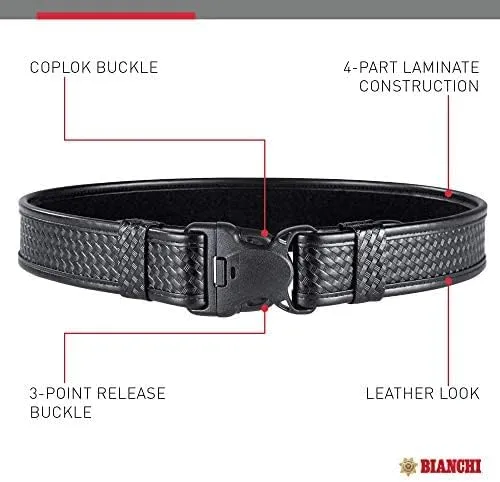 BIANCHI Model 7980 Duty Belt with CopLok Tri-Release Buckle