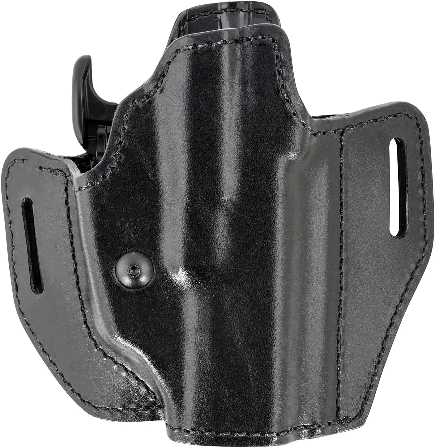 BIANCHI 126GLS Assent Pro-Fit Open-Top Leather Holster with GLS Retention