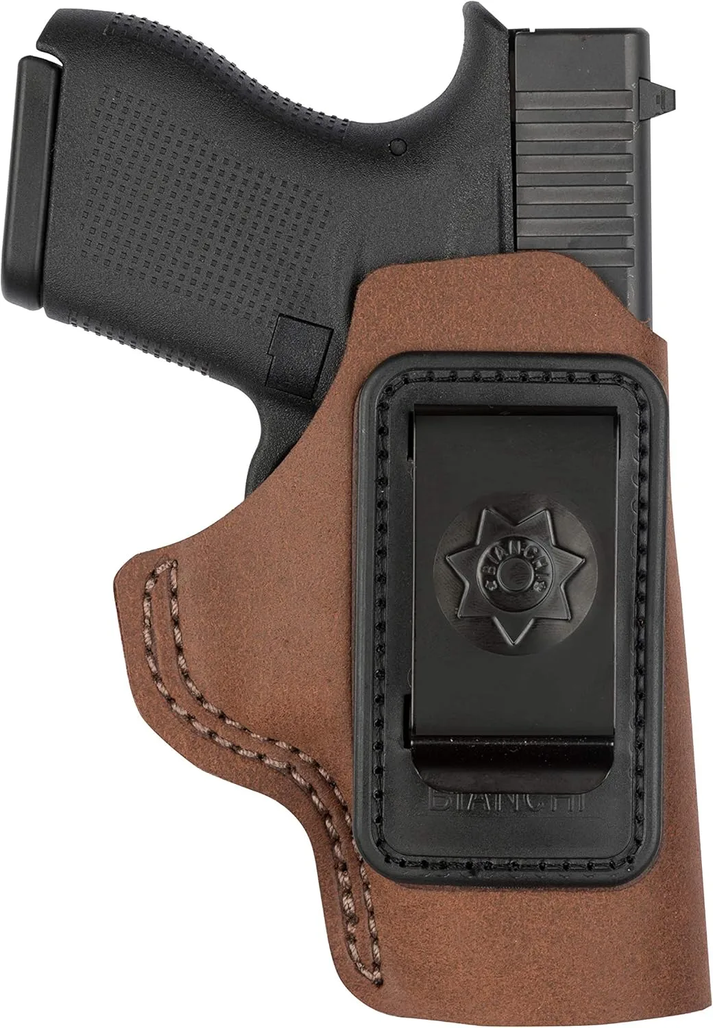 BIANCHI Model 6 Inside Waistband Suede Holster