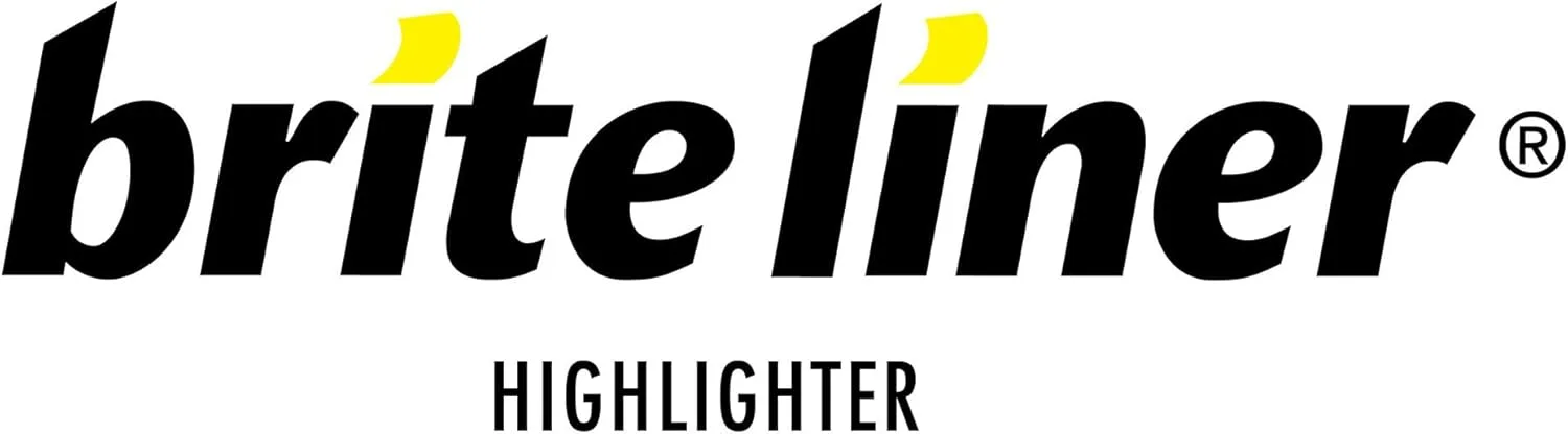 BIC® Brite Liner® Highlighters, Chisel Point, Yellow, 5-Pack