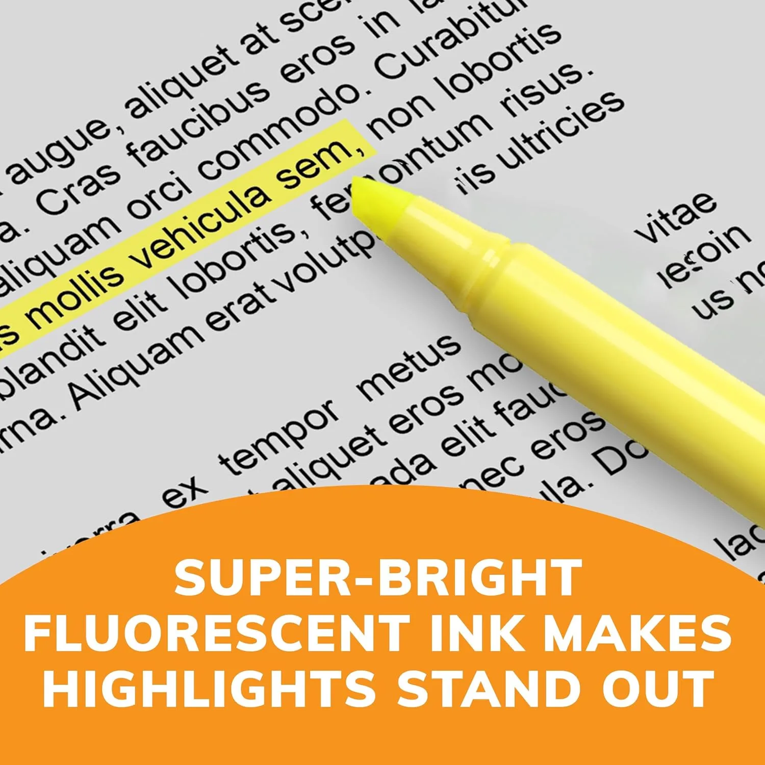 BIC Brite Liner Highlighters, Chisel Tip