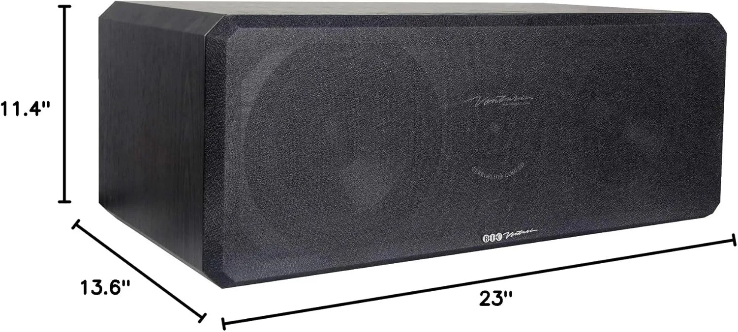 BIC America DV-62CLRS 6-Inch 2-Way Center Channel Speaker