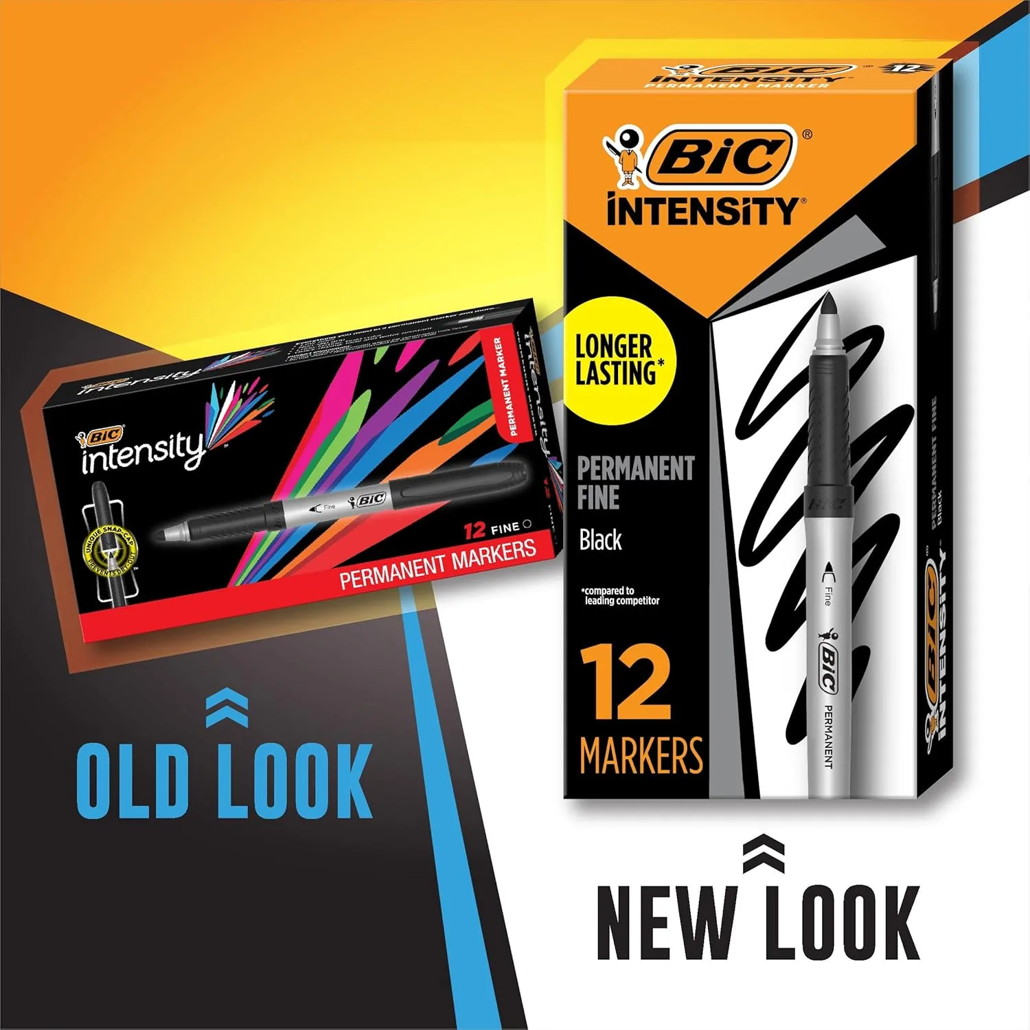 BIC Intensity Permanent Markers, Fine Point
