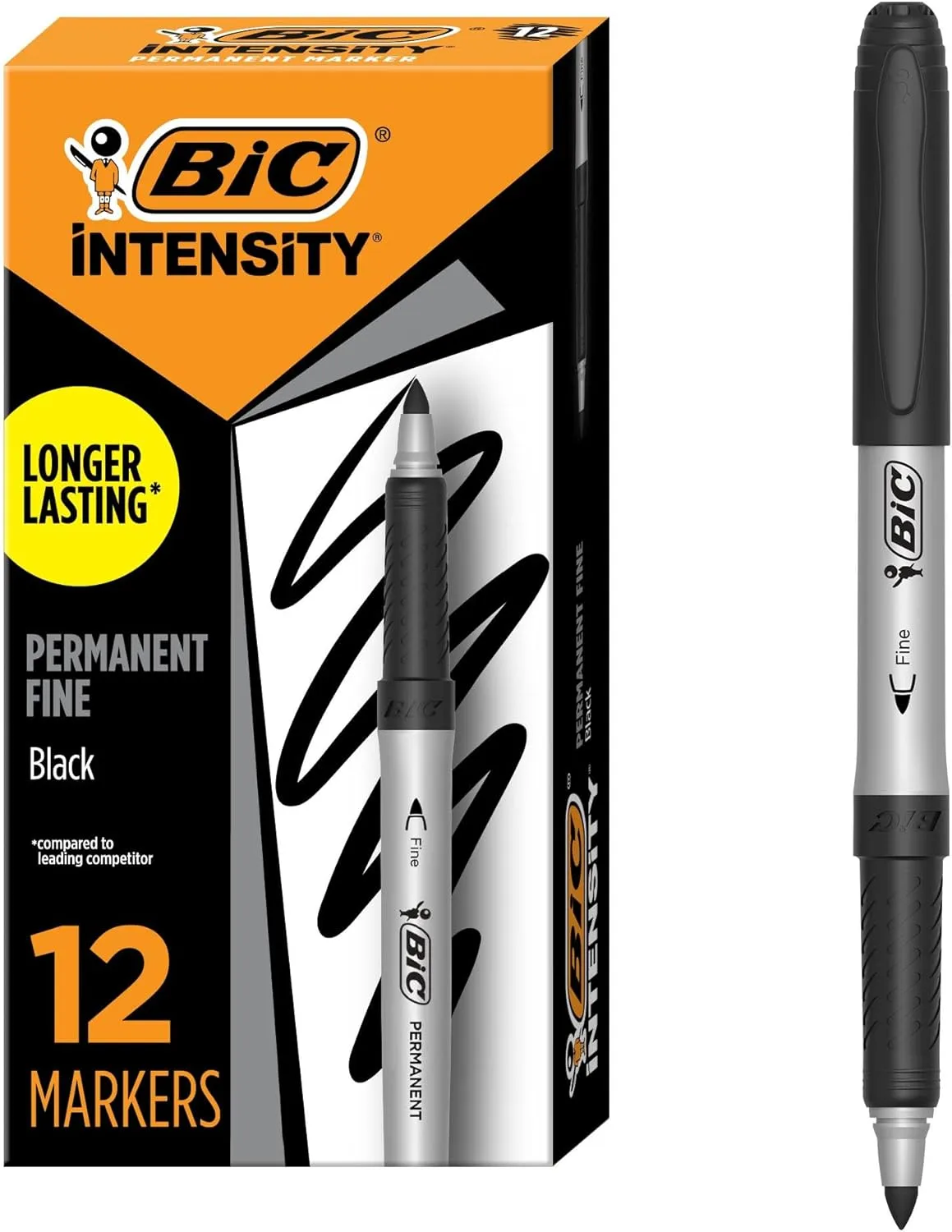 BIC Intensity Permanent Markers, Fine Point