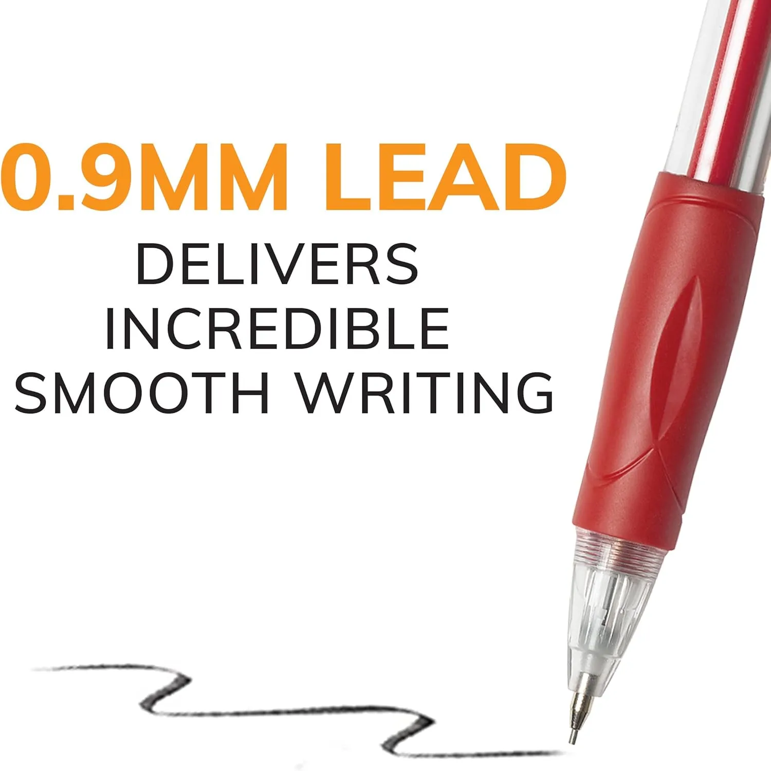 BIC Velocity Strong Lead Mechanical Pencils, Thick Point (0.9mm), 12-Count