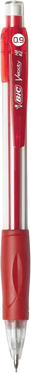 BIC Velocity Mechanical Pencils, 0.9mm Thick Point, 5-Count, Assorted Colors
