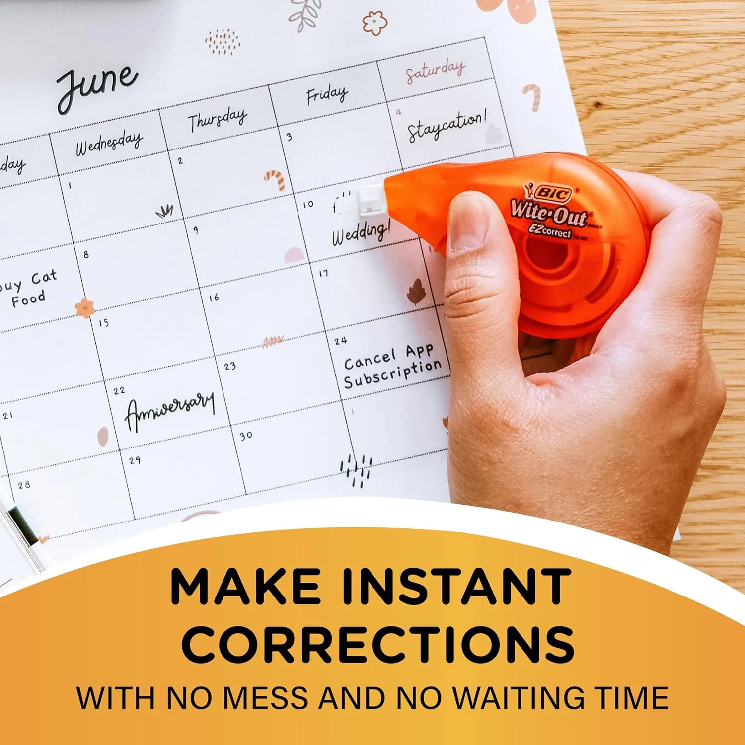 BIC Wite-Out Correction Tape