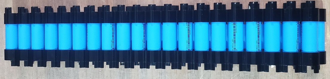 2.5AH LITHIUM ION 3.7V X 40 CELLS WITH FREE BRACKET