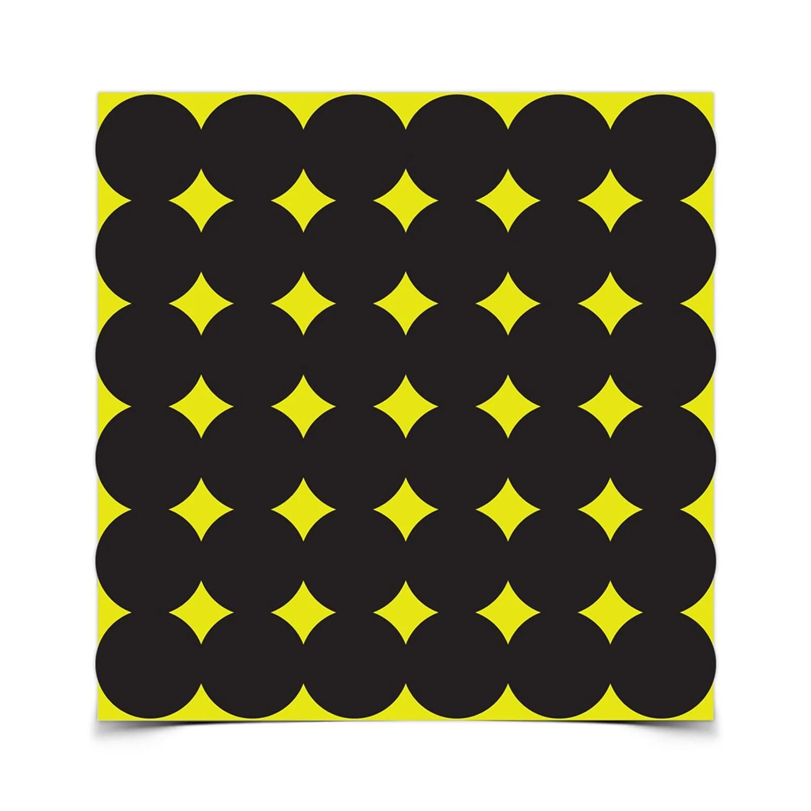 BIRCHWOOD CASEY Shoot-N-C 1" Black Repair Pasters for Shooting Targets - Highly Visible Instant Feedback Self-Adhesive