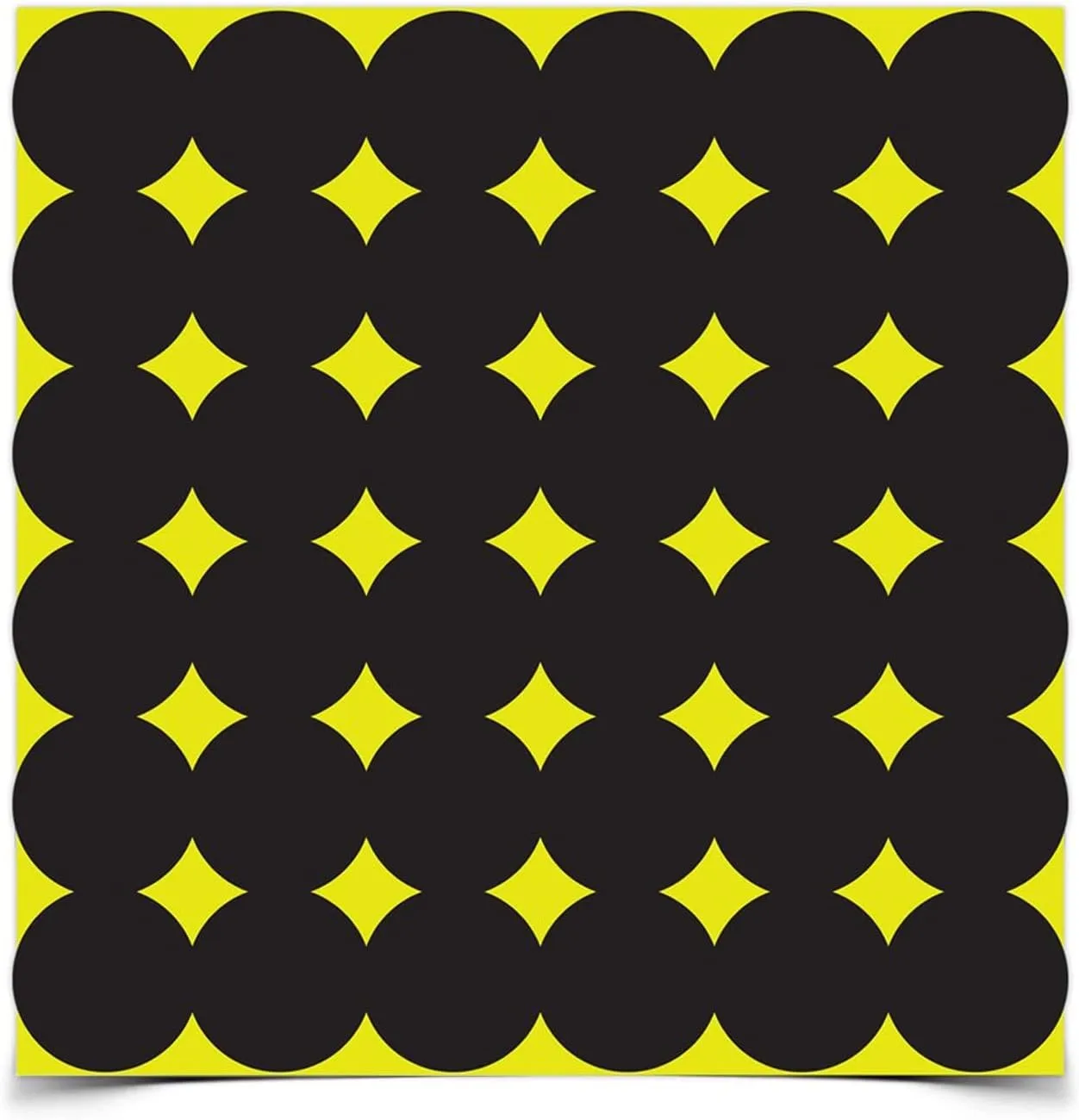 BIRCHWOOD CASEY Shoot-N-C 1" Black Repair Pasters for Shooting Targets - Highly Visible Instant Feedback Self-Adhesive