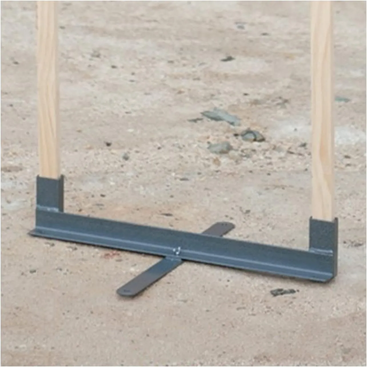 Birchwood Casey 18" Steel Folding Target Stand for Shooting - Durable Powder-Coated Metal Target Base Stand with 4 Stake