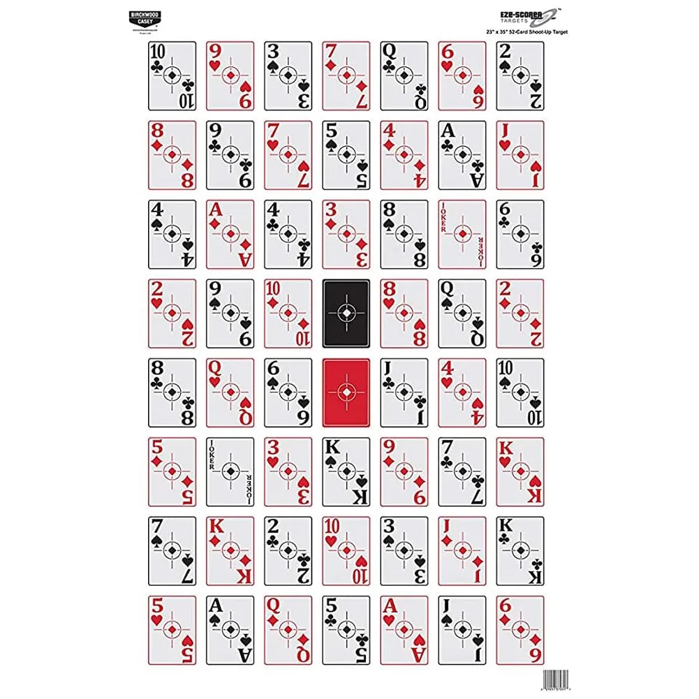 BIRCHWOOD CASEY Eze-Scorer Game Paper Targets
