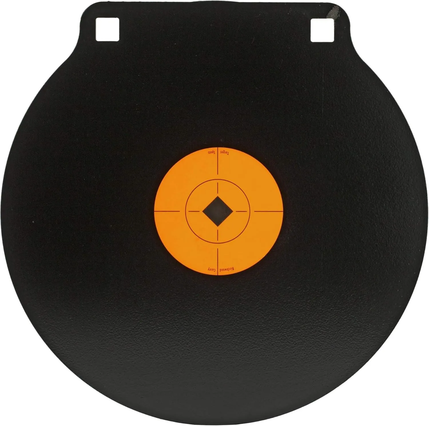 Birchwood Casey World of Targets AR500 Steel Double Hole Gong Target 3/8 inch