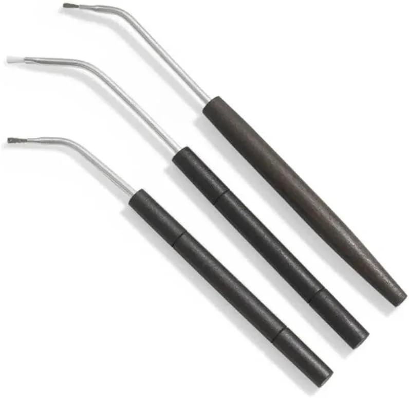 BIRCHWOOD CASEY Angled Cleaning Brushes | Durable Versatile Gun Maintenance Cleaning Scrubbing Nylon