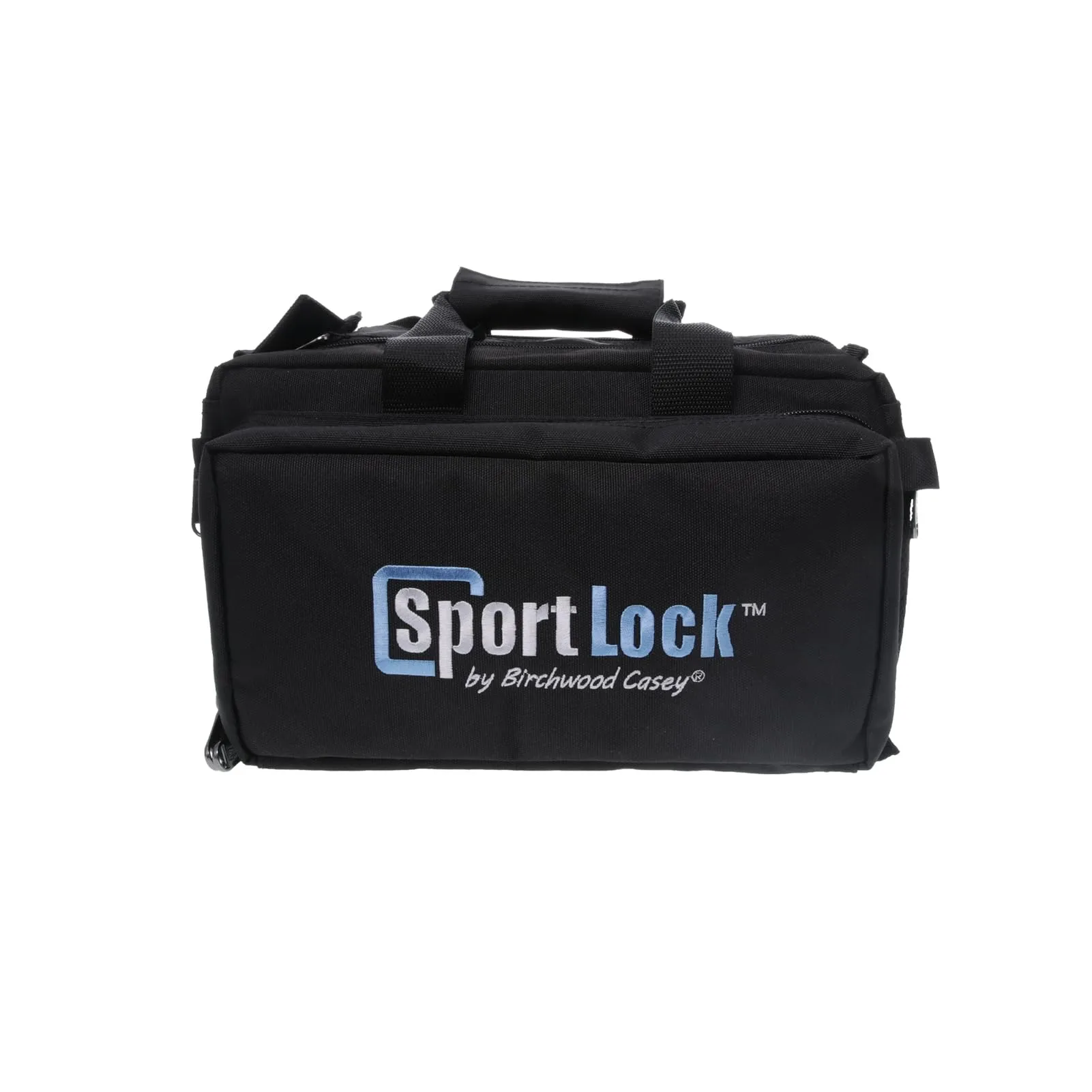 Birchwood Casey Deluxe Range Bag | Heavy-Duty Durable Nylon Water-Resistant Gun Range Bag with Adjustable Shoulder Strap